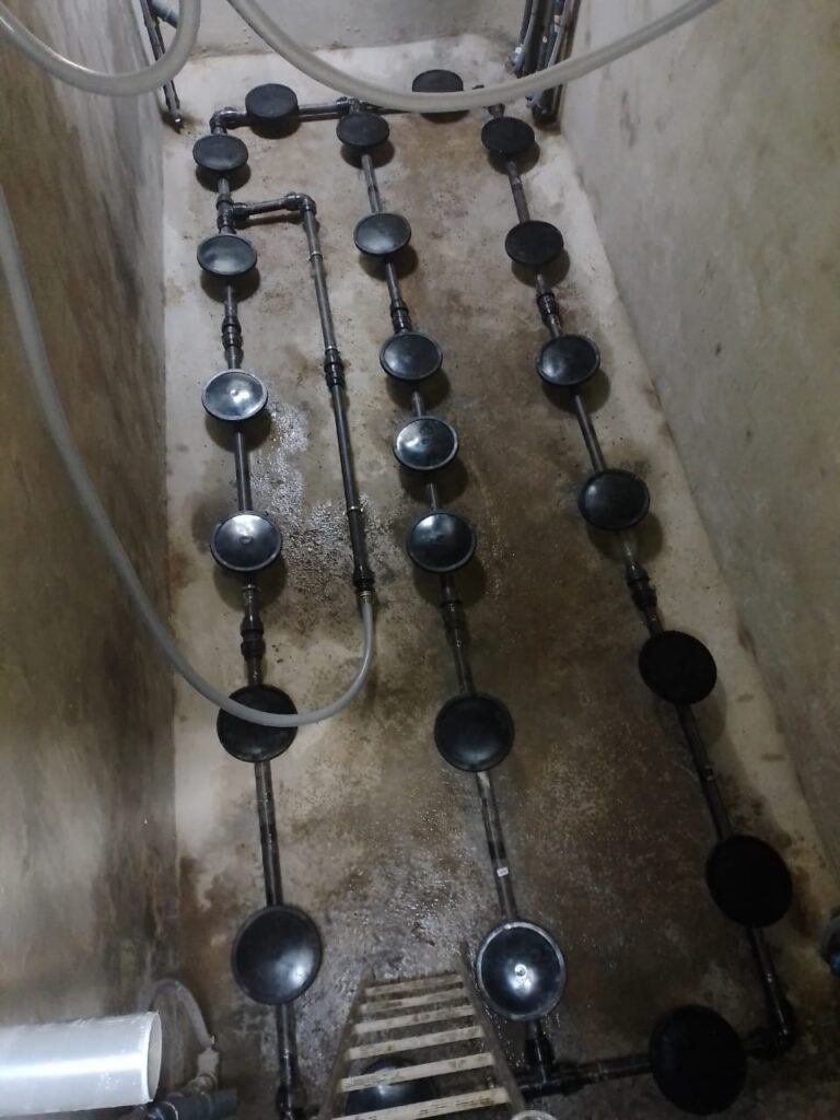 6 Aerator Discs Installation